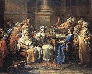LOO, Carle van The Grand Turk Giving a Concert to his Mistress oil painting